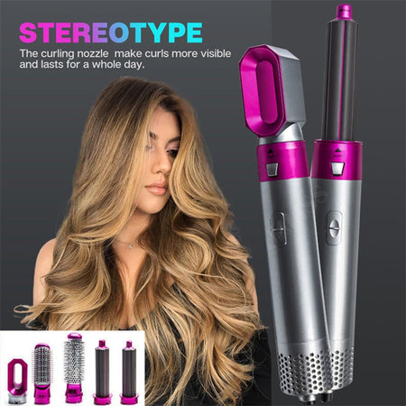 5 in 1 hair curler and straightener