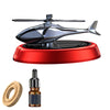 Solar Metal Body Helicopter Car Air Freshener Diffuser With Perfume Oil