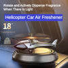 Solar Metal Body Helicopter Car Air Freshener Diffuser With Perfume Oil