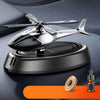 Solar Metal Body Helicopter Car Air Freshener Diffuser With Perfume Oil