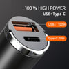 Multi Compatible 100W Fast Charging Car Charger